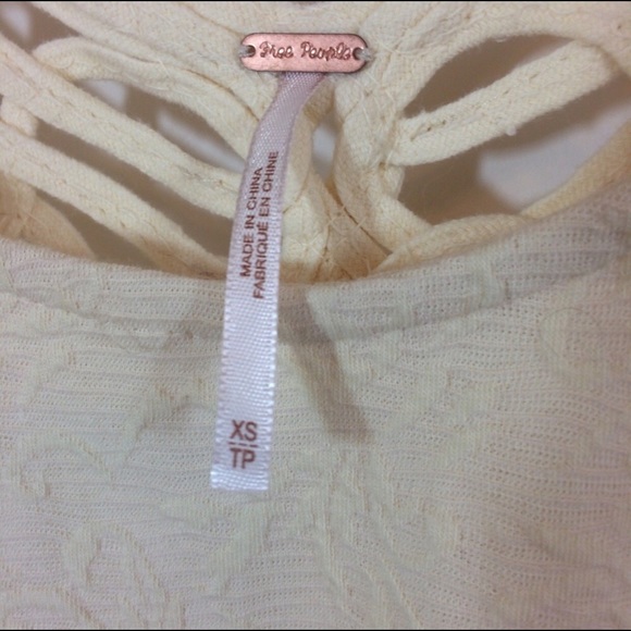 ππ¦HP!!π¦ Free People | Caged Back Peplum Top - Picture 4 of 10